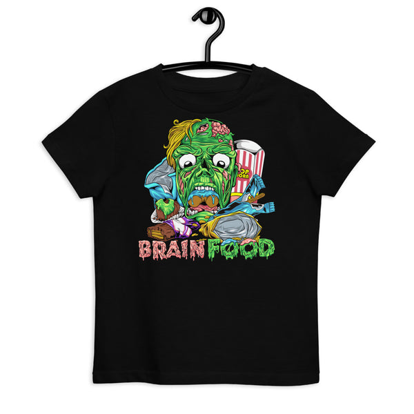brain food kids t-shirt